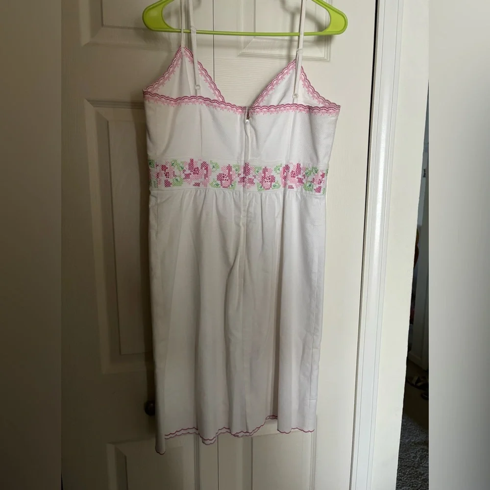 Lilly Pulitzer White Rose Dress (Vintage) 🎀 - Picture 6 of 7